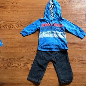 Boys 12month quicksilver outfit
